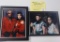 LOT OF 2 FRAMED AUTOGRAPHED PHOTOS OF STAR TREK CHARACTERS