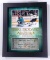 FRAMED DALLAS STARS MIKE MODANO PLAQUE