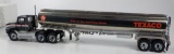 FRANKLIN MINT TEXACO MACK TANKER TRAILER IN STYROFOAM