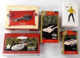 LOT OF 5 HALLMARK KEEPSAKE STAR TREK ORNAMENTS