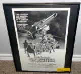 FRAMED BATTLESTAR GALACTICA POSTER