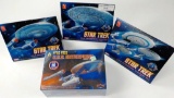 LOT OF 4 NEW STAR TREK MODEL KITS