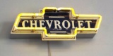 CHEVROLET NEON SIGN - BOWTIE EMBLEM