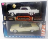 LOT OF 2 LINCOLN CONTINENTAL METAL DIE-CAST CARS