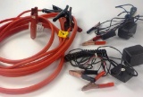 HEAVY DUTY JUMPER CABLES AND 2 BATTERY TENDERS