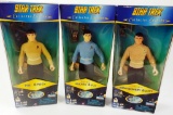 LOT OF 3 PLAYMATES STAR TREK ORIGINAL ACTION FIGURES