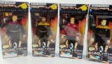 LOT OF 4 PLAYMATES TREK STAR MOVIE EDITION ACTION FIGURES