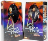 LOT OF 2 PLAYMATES STAR TREK 12