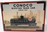 CONOCO RIVETED TANK CAR - CIRCA 1934 LIMITED EDITION COIN BANK