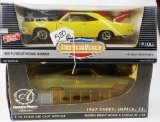 LOT OF 2 ERTL AMERICAN MUSCLE DIE-CAST METAL CARS