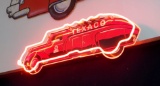 TEXACO TANKER NEON LIGHTED SIGN