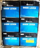 2 BOXES OF NEW DELTANA DOOR LEVER HARDWARE