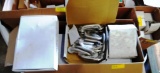 LOT OF 3 KITCHEN FAUCETS, 1 LAVATORY FAUCET AND HANDLES