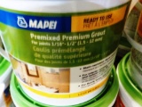 PALLET OF 98 BUCKETS OF MAPEI PREMIXED GROUT