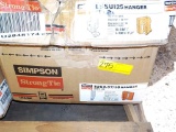 2 BOXES OF 25 EACH SIMPSON HANGERS