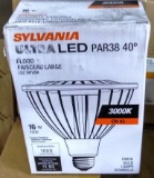 5 BOXES OF SYLVANIA NEW LED PAR38 FLOOD LIGHTS / LAMPS