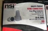 PALLET OF 15 BOXES NEW NSI EASY-TWIST CONNECTORS