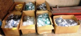 LOT OF 7 BOXES OF NEW NETWORK PATCH CABLES AND COAXIAL CABLES