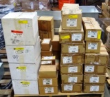 PALLET OF PECO ELECTRICAL HARDWARE