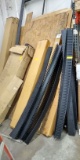 LOT OF CABLE CHANNELS, WIRING DUCT AND WIRE GUARDS