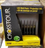 LOT OF 5 COOPER LIGHTING LUMARK CROSSTOUR LED WALL PACKS