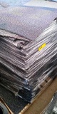 PALLET OF 4 STACKS OF CARPET SQUARES - 18