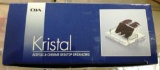 PALLET OF 840 KRISTAL ACRYLIC & CHROME DESKTOP ORGANIZERS