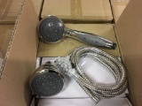 24 NEW HD SUPPLY 3 SETTING PLASTIC SHOWERHEADS