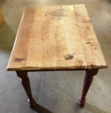 SMALL PINE WOOD TABLE