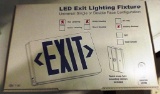 17 NEW LED EXIT LIGHTING FIXTURES EZXTEUTRWEM