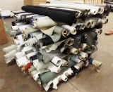 PALLET OF APPROX. 130 PARTIAL ROLLS OF FABRIC