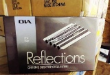 115 NEW OIA REFLECTIONS CHROME PEN TRAYS