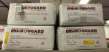 4 BOXES OF NEW ENVIROGUARD WHITE SHOE COVERS - 200 PER BOX