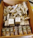 BOX OF NEW BRASS PLUMBING HARDWARE