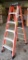 GOOD USED ORANGE WERNER 6FT FIBERGLASS LADDER