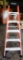 GOOD USED ORANGE WERNER 6FT FIBERGLASS LADDER