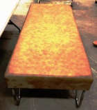 PROFEX TREATMENT TABLE - FAUX LEATHER COVERED WOOD TOP