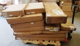 20 BOXES OF NEW UNASSEMBLED FURNITURE - BOXES DAMAGED IN SHIPPING