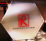 228 NEW PLASTIC OCTAGONAL BOXES FOR K CHOCOLATIER