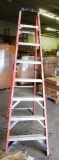 GOOD USED WERNER ORANGE 8FT LADDER