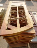 PALLET OF 25 BRAZILIAN MAHOGANY DOORS