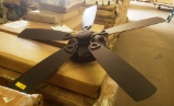 DISPLAY CEILING FAN - BLACK