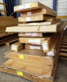 PALLET OF NEW NORMAN SHUTTERS AND TRIM IN MISC. COLORS