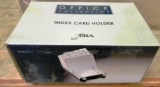 180 NEW INDEX CARD HOLDERS - 62170 -15 BOXES OF 12 EACH