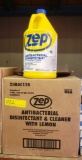 8 x 1 GALLON JUGS ZEP ANTIBACTERIAL DISINFECTANT AND CLEANER