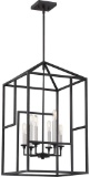 1 NEW QUOIZEL PON5206GK GREY ASH FINISH LIGHT FIXTURE