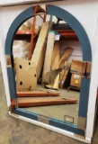 2 NEW QUOIZEL QR4041 ARTISAN ARCHED MIRRORS - APPROX. 30