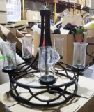 LOT OF 4 NEW, IN THE BOXES: Q5067A 5-LIGHTS CHANDELIERS