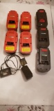 LOT OF BLACK & DECKER 9.6-18V BATTERIES AND CHARGER