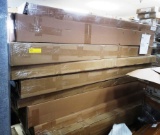 PALLET OF APPROX. 16 NEW BOXES OF NORMAN SHUTTERS AND TRIM